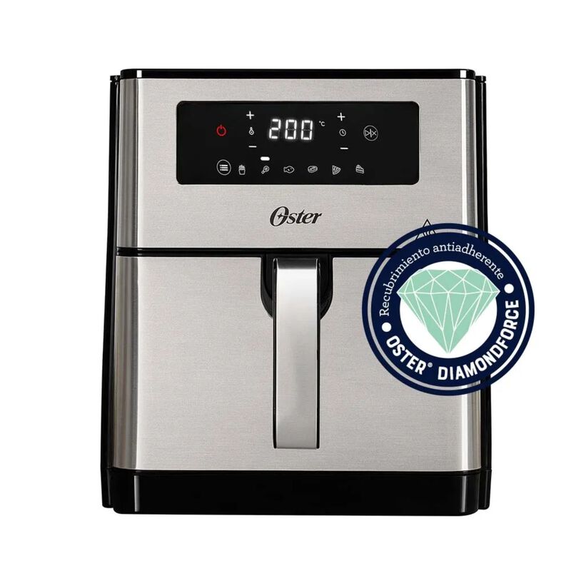 Freidora De Aire Oster Ckstaf90d Panel Digital ... image number null