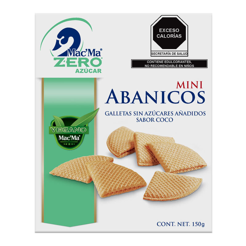 Abanicos Mac&acute;Ma Mini Coco Zero 12/150 g image number null