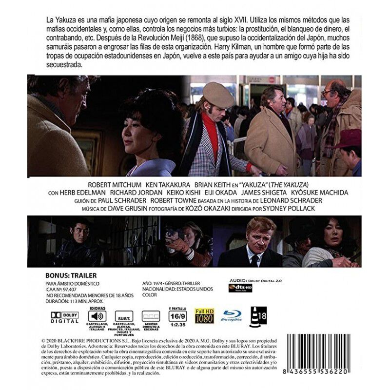 Yakuza [blu-ray] (1974) The Yakuza image number null