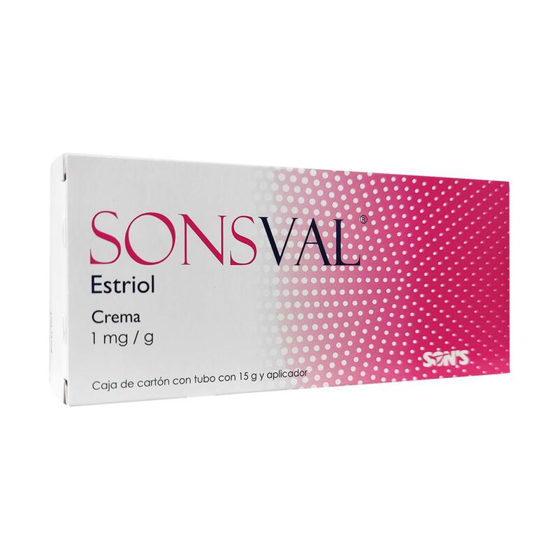 Sonsval Estriol 1mg Crema Tubo Aplicador 15g image number null