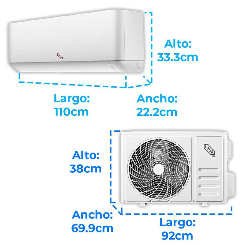 Aire Acondicionado, Mini Split solo Fr&iacute;o, IUSA,... image number null