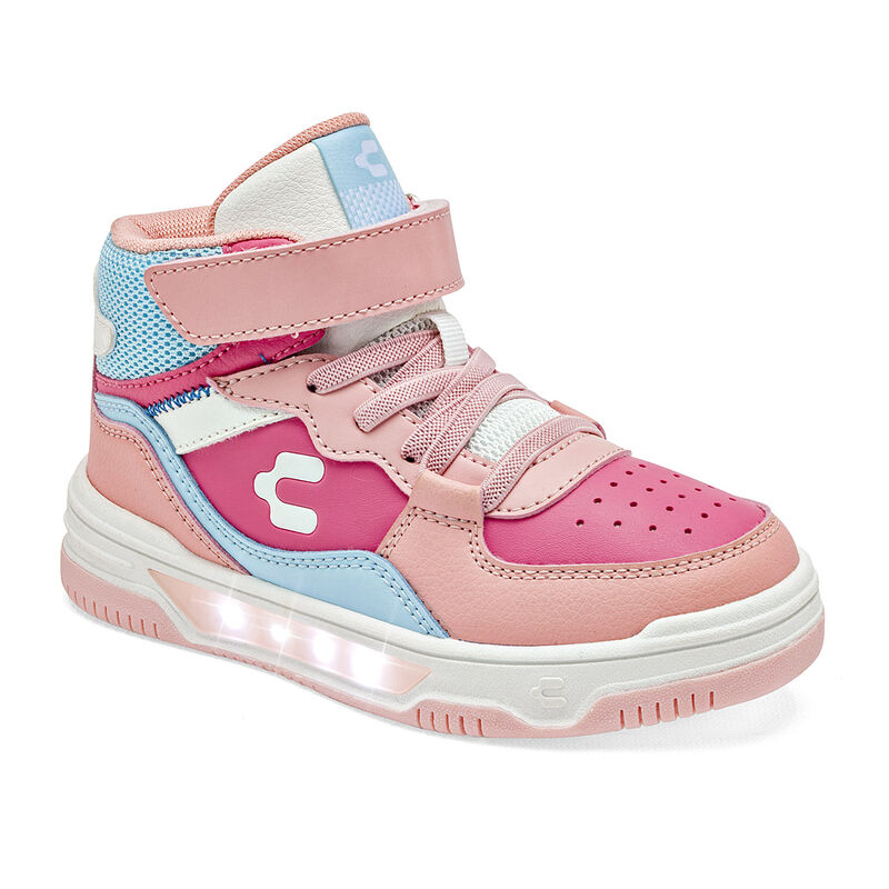 Charly Tenis urbano para ni&ntilde;a. Rosa multicolor,... image number null