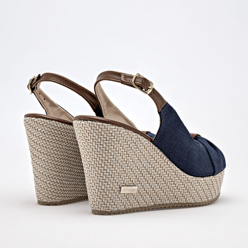 Moramora Zapatos para mujer marino camel image number null