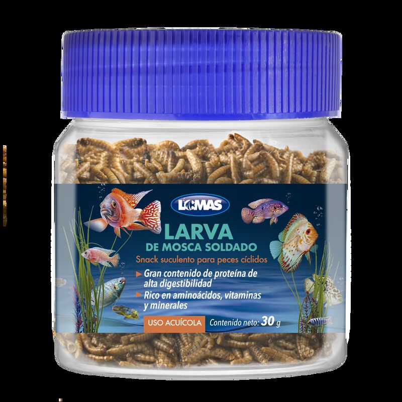 Lomas Snack Larva De Mosca Soldado Con Gran Con... image number null