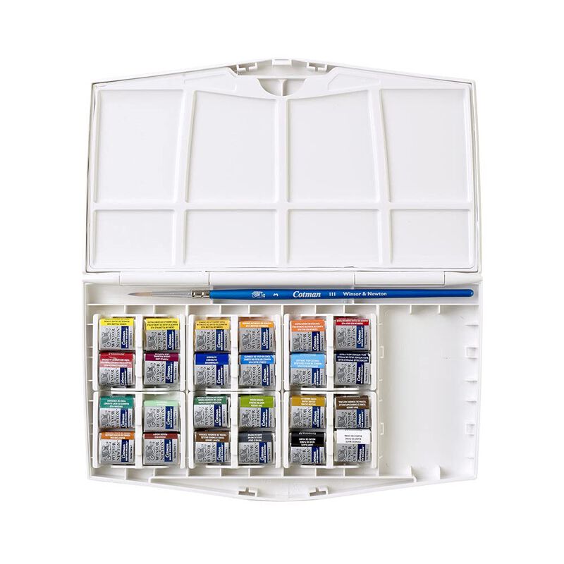 Set De Pintura Acuarela Winsor & Newton Cotman ... image number null