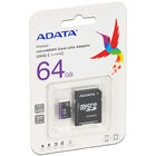 Memoria ADATA Premier MicroSDXC UHS-1 de 64GB, Clase 10