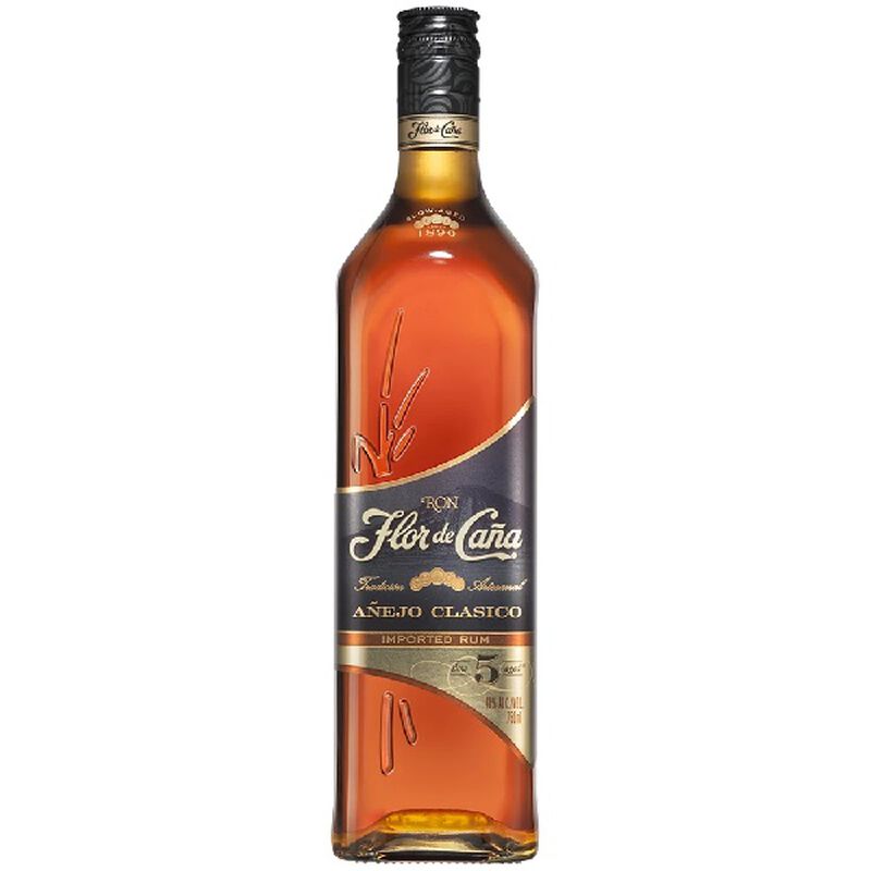 Ron Flor de Ca&ntilde;a Gran Reserva 5 A&ntilde;os 750 ml image number null