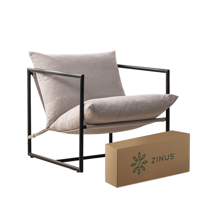Zinus | Silla De Metal Zinus Aidan Con Cojines ... image number null