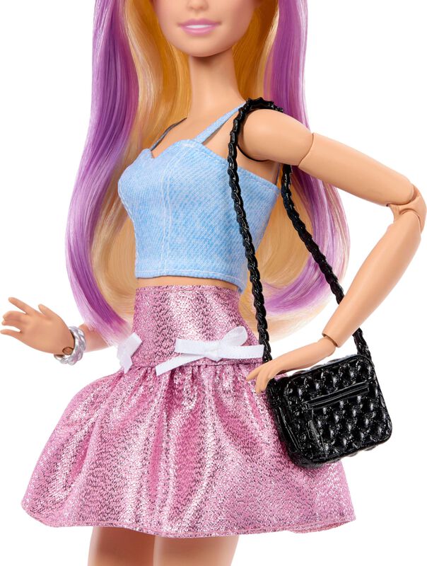 Mu&ntilde;eca Barbie Deluxe Style Con Falda Y Chaqueta... image number null