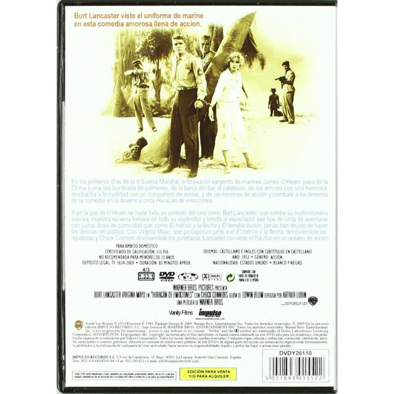 Huracan De Emociones [dvd] image number null