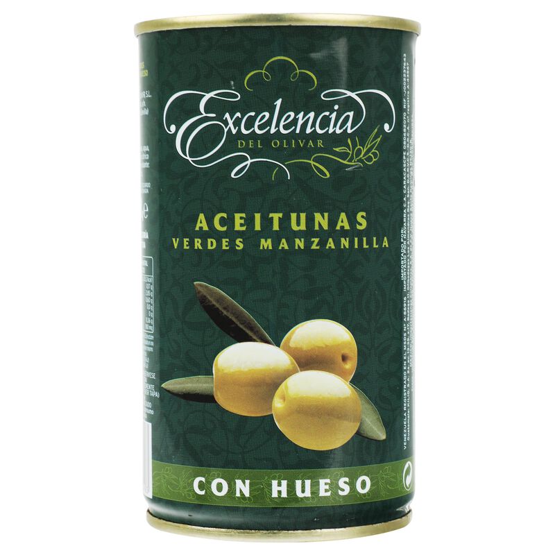 Aceituna Verde con Hueso Excelencia - 350 grs image number null