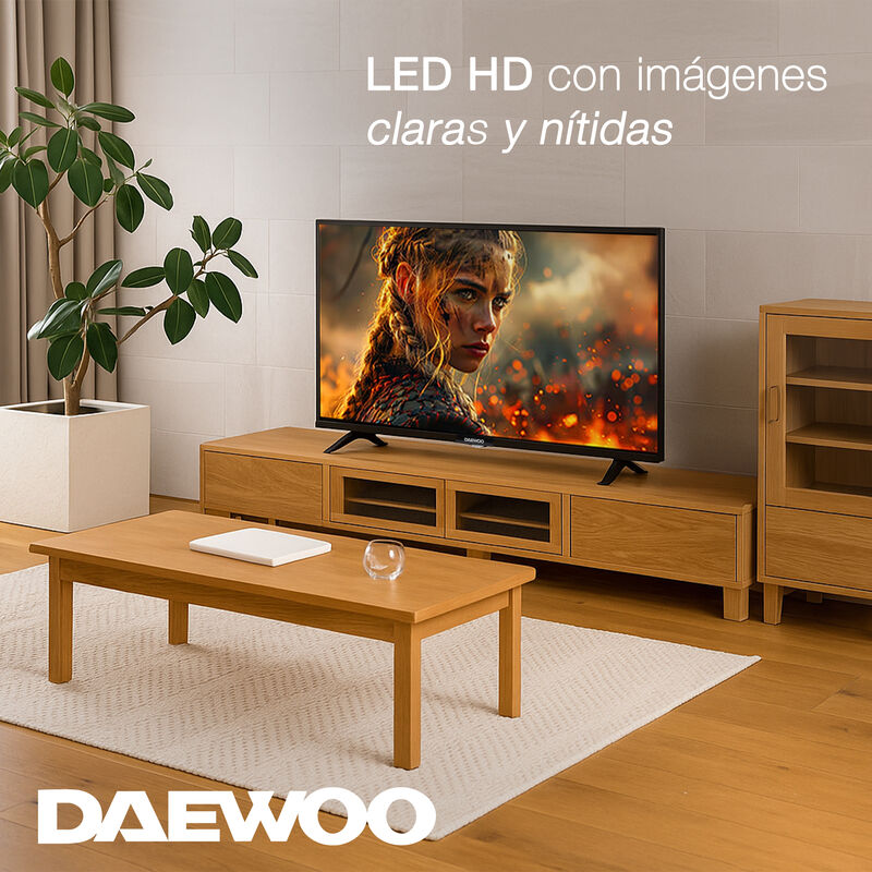 Daewoo Pantalla  32 Pulgadas Led Hd Linux Dolby... image number null