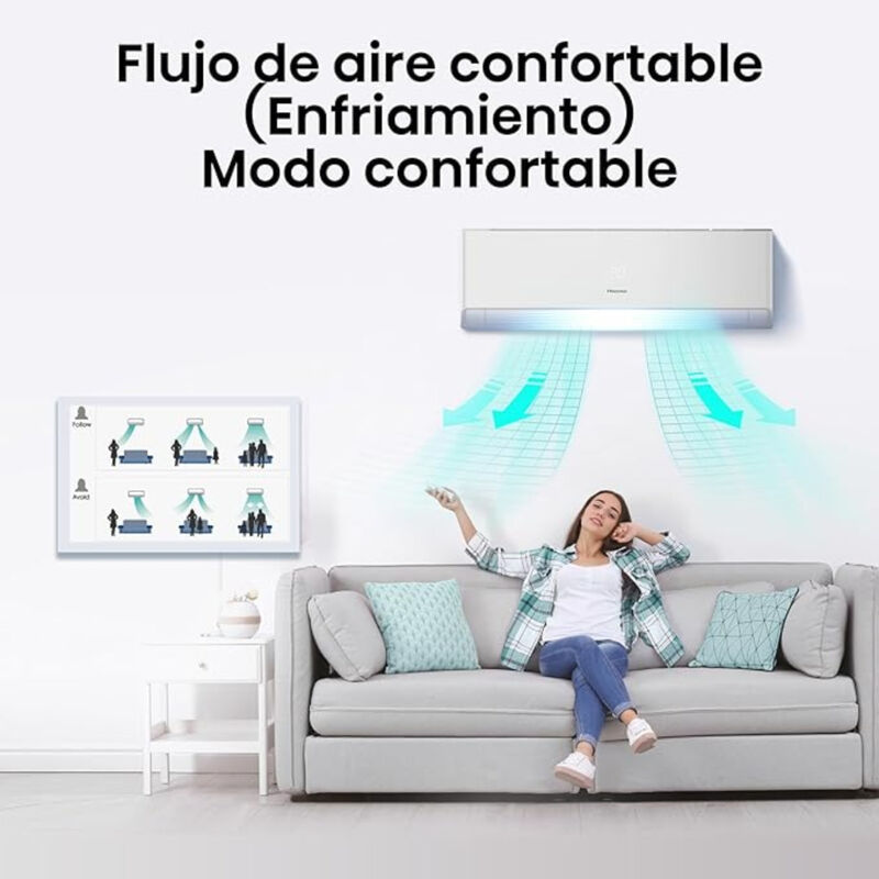 Aire Acondicionado Minisplit Hisense Art121Ka 1... image number null