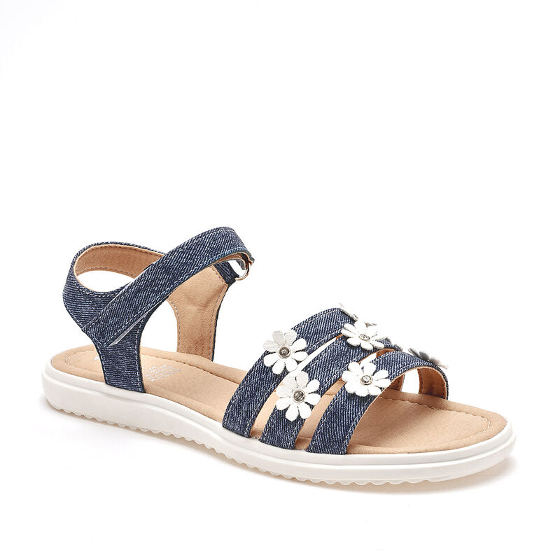 Yuyin Sandalia para mujer azul image number null