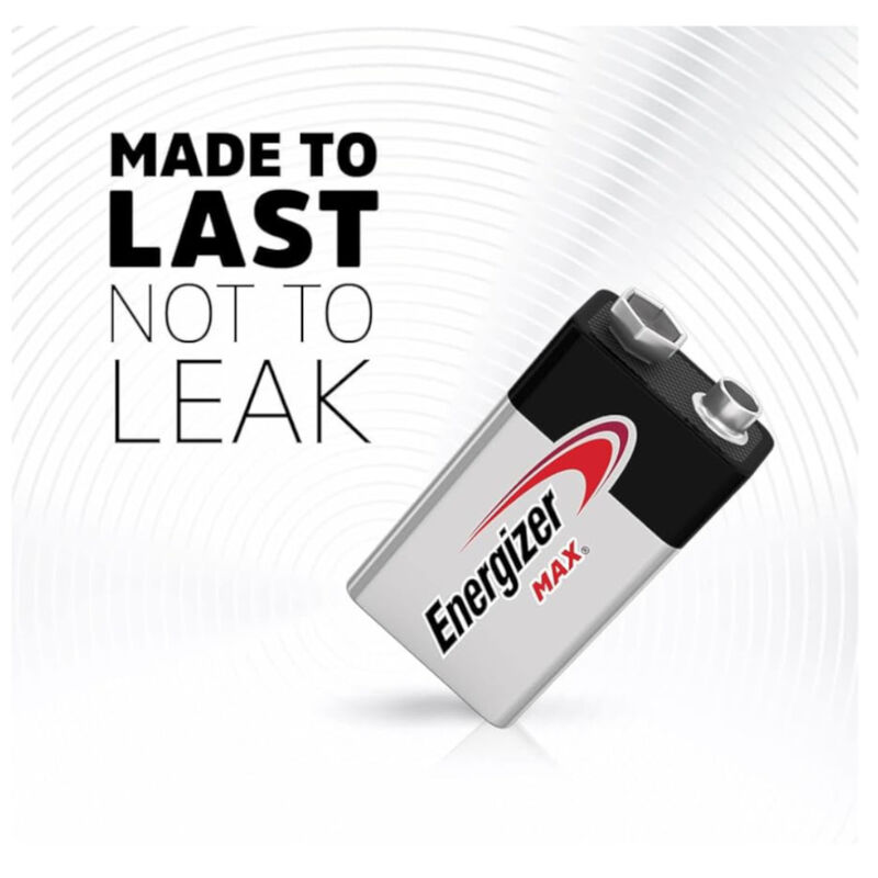 Pilas Energizer Max Alcalina 9 Volts 2 piezas image number null
