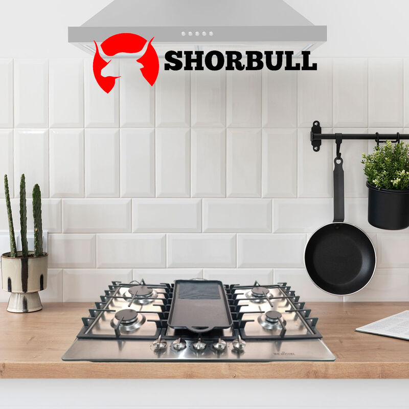 Estufa acero 5 quemadores + comal Shorbull image number null