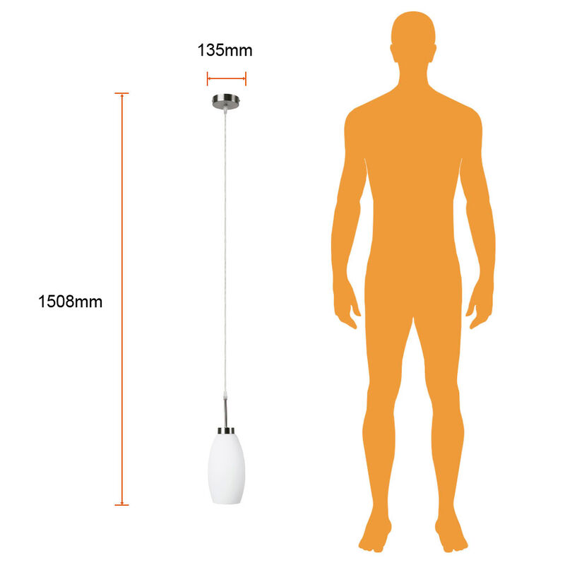 L&aacute;mpara Colgante Lamina De Acero Satinado 20w 1... image number null