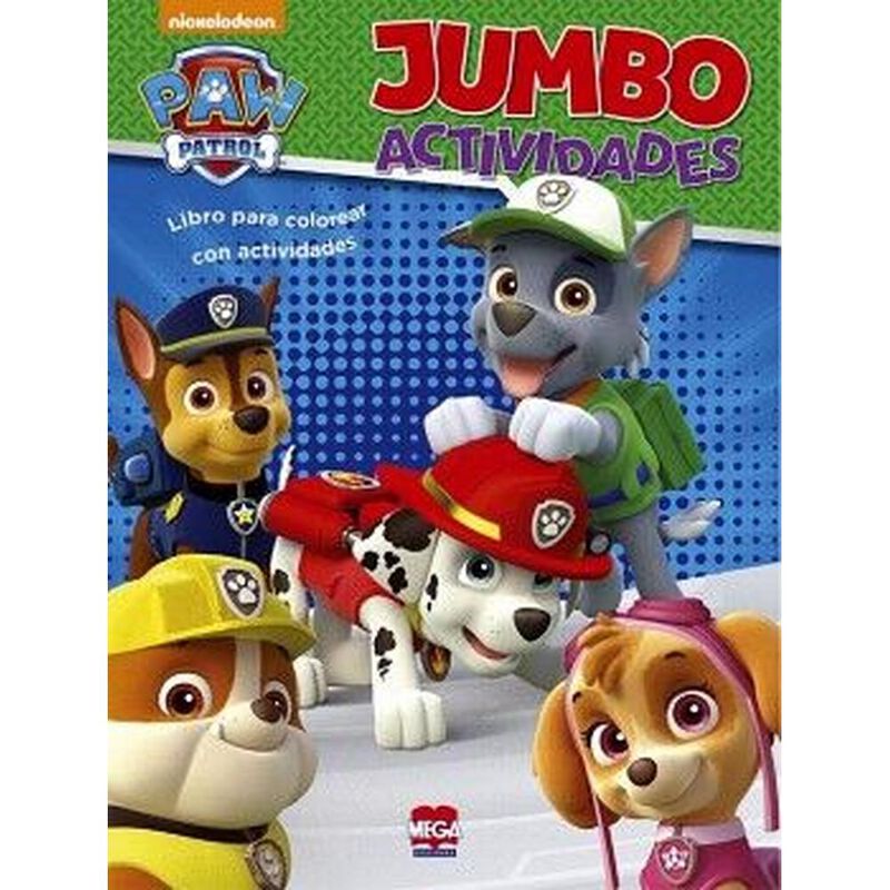 Jumbo Paw Patrol. Libro Para Colorear Con Activ... image number null