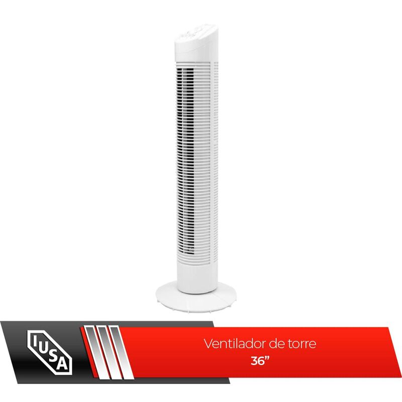 Ventilador Torre Iusa 36" 42w 3vel Timer image number null