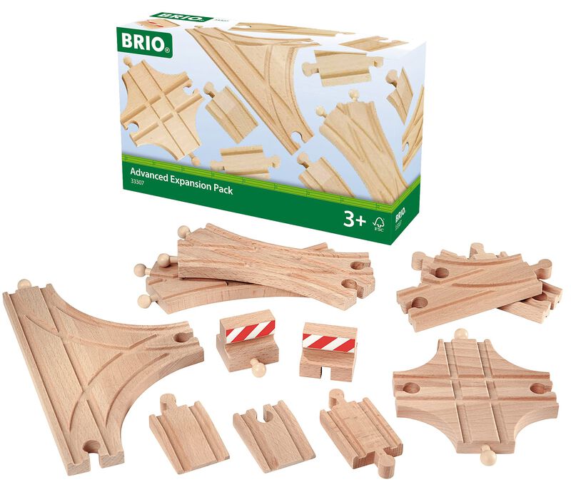 V&iacute;as De Tren De Madera Brio World 33307 Advance... image number null