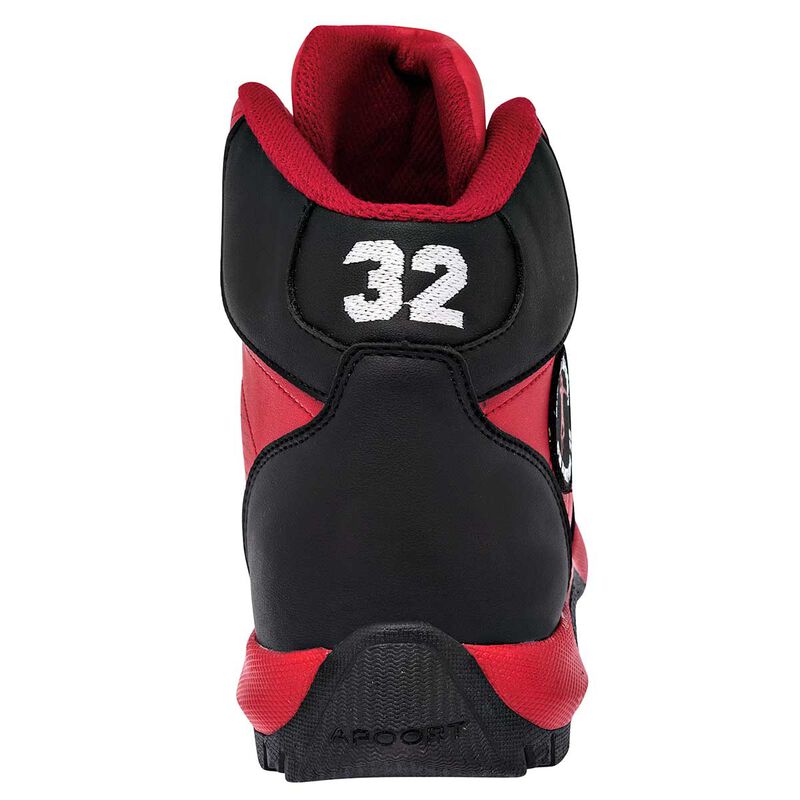 Apoort Tenis deportivo para joven rojo negro image number null