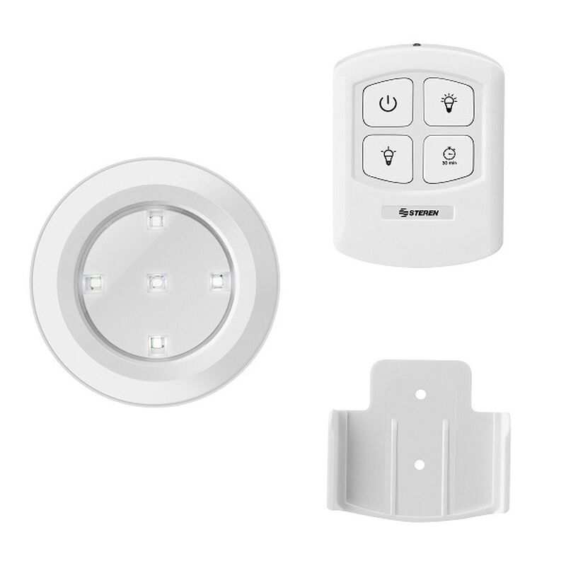 Juego de 3 mini l&aacute;mparas LED con control remoto image number null