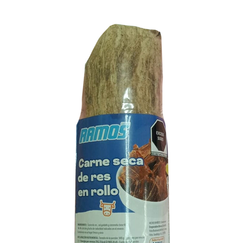 Carne Seca De Res Carnes Ramos En Rollo 250gr image number null