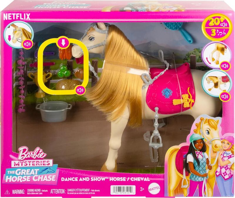 Barbie Detective La Gran Carrera de Caballos HX... image number null