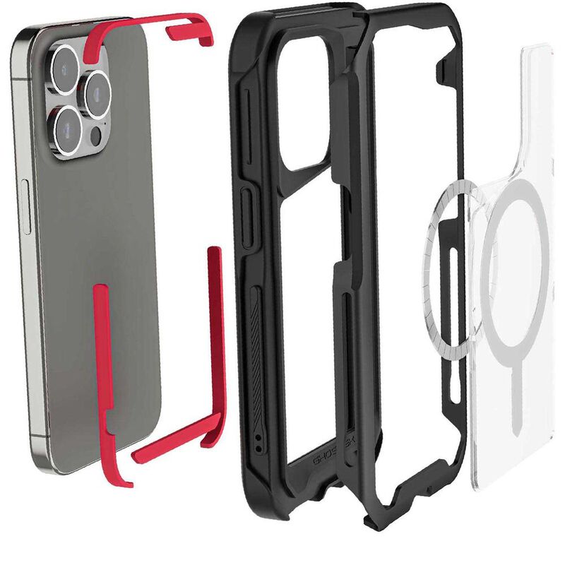 Funda GHOSTEK Atomic para iPhone 15 PRO Alumini... image number null