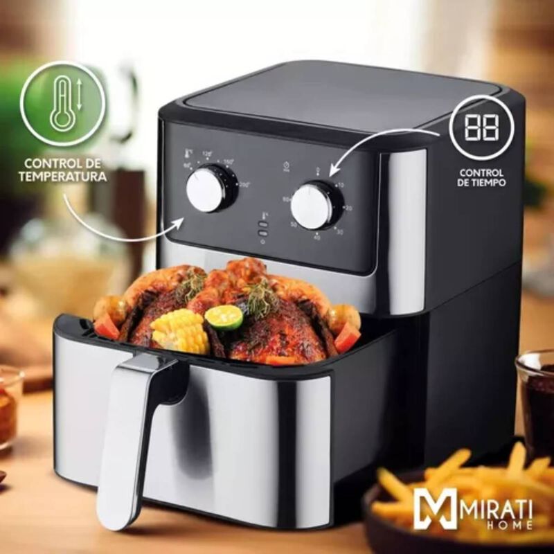 Freidora de Aire Digital Mirati 6L Multifuncion... image number null