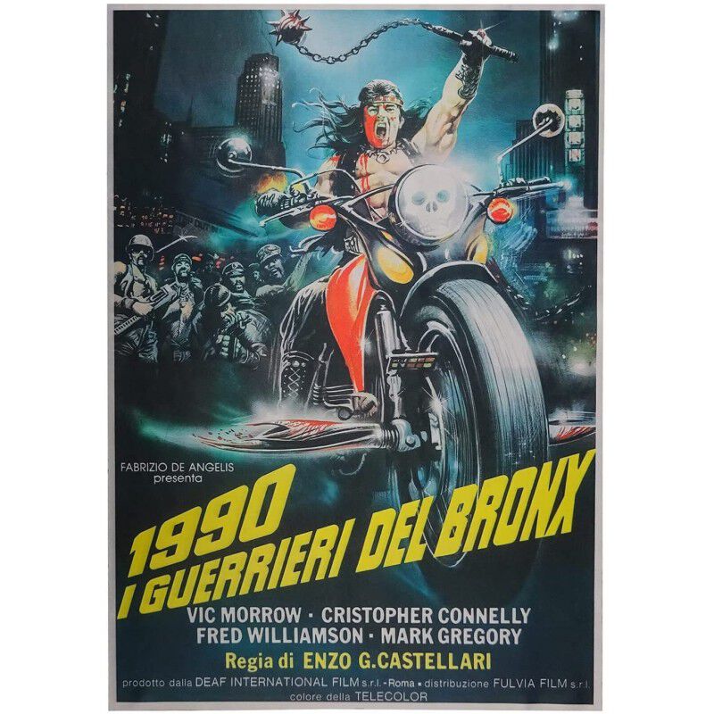 P&oacute;ster de Tela Los Guerreros del Bronx 70 x 50 ... image number null