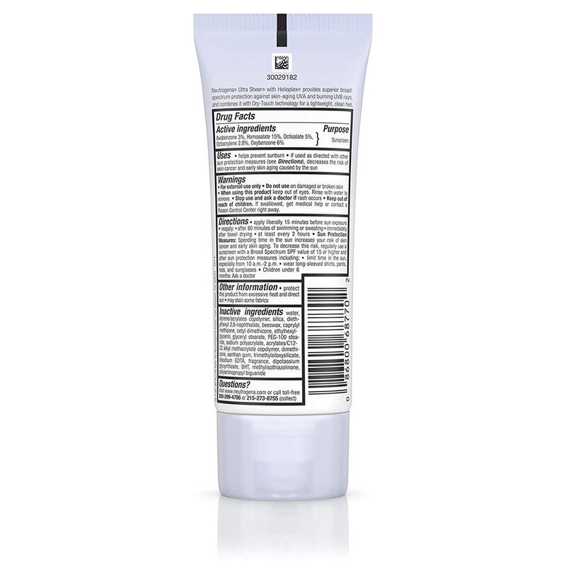 Protector Solar Corporal Neutrogena Ultra Sheer... image number null