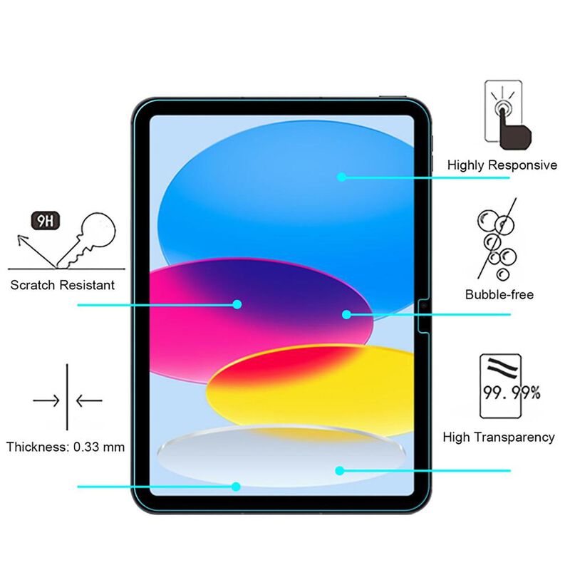 Mica Vidrio MYBAT para iPad 10 de 10.9 2022 A26... image number null