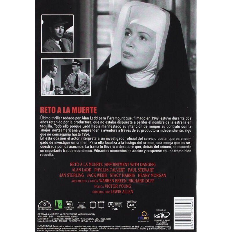 Reto A La Muerte (dvd) image number null