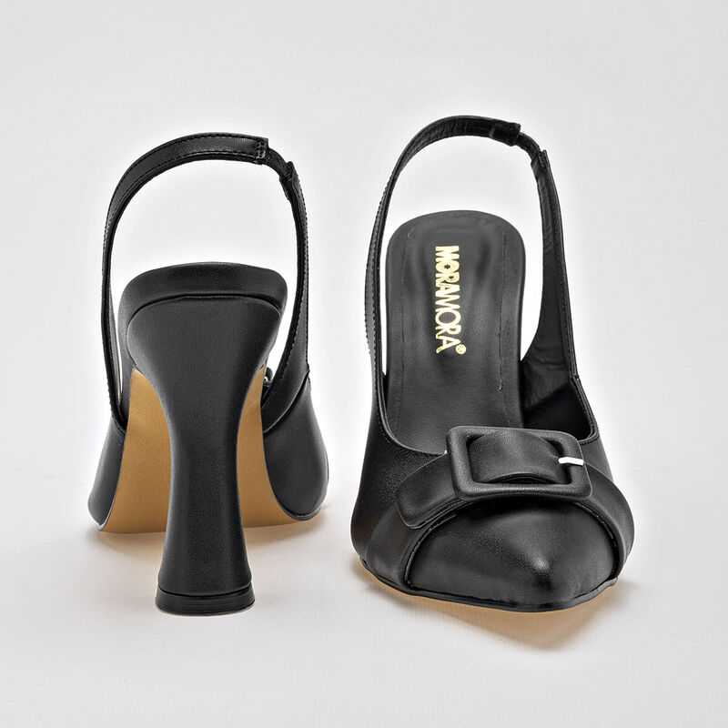 Moramora Zapatilla para mujer negro image number null