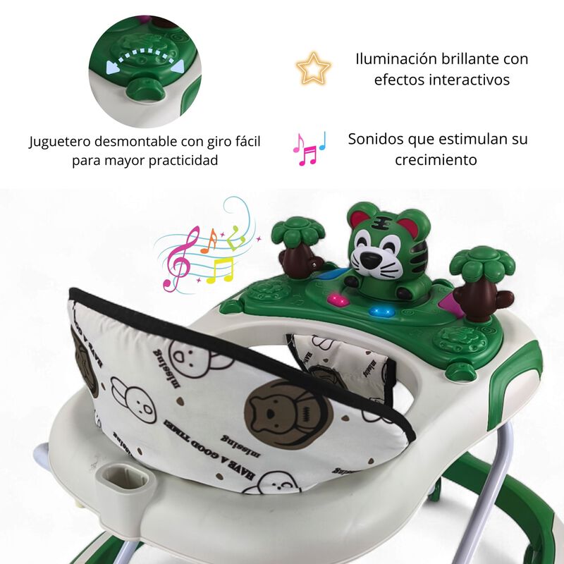 Andadera Ajustable Con Juguetero Musical Desmon... image number null