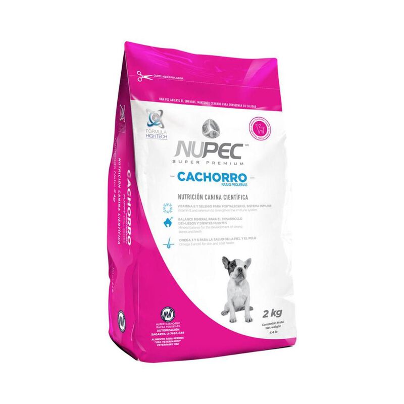 Nupec Cachorro Razas Peque&ntilde;as 2kg mas Pelota Sp... image number null