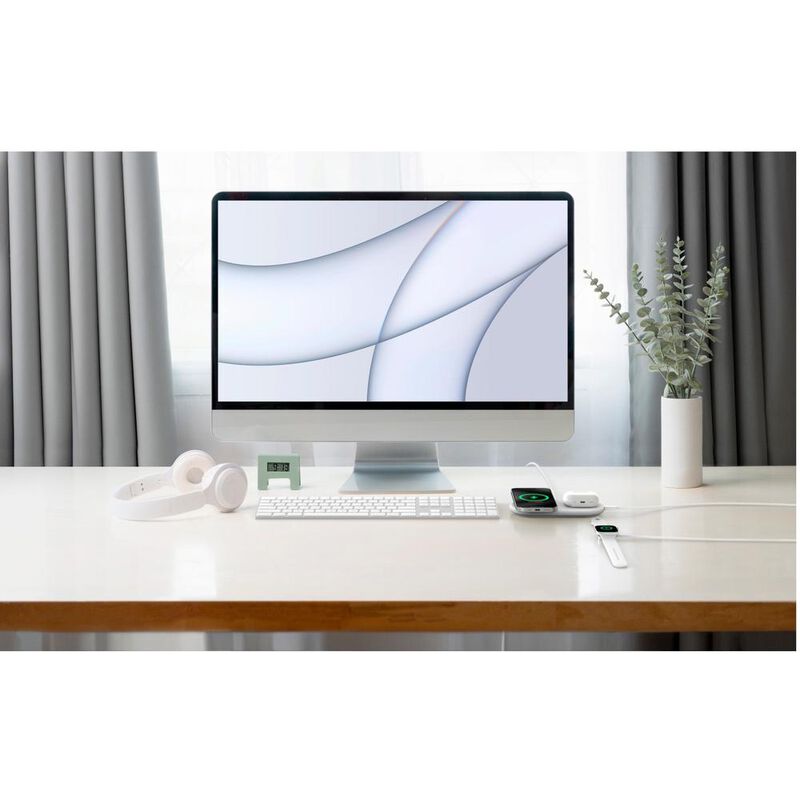 Cargador Inalambrico Magnetico Belkin 2 En 1 Qi... image number null