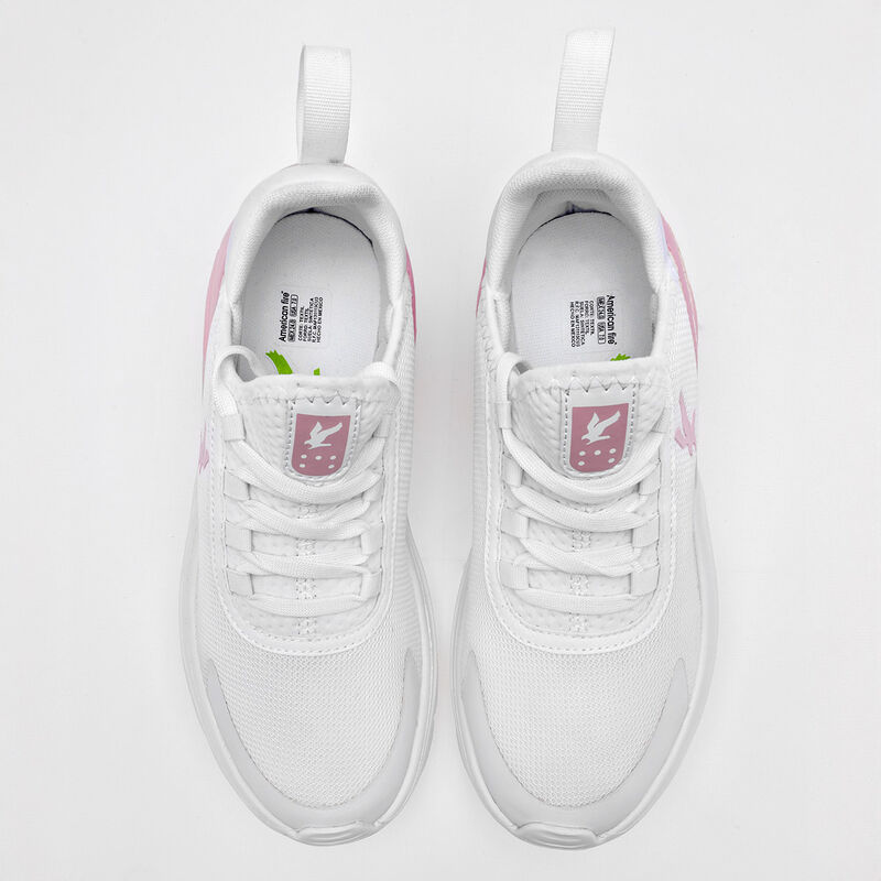 American Fire Tenis urbano para mujer blanco ro... image number null