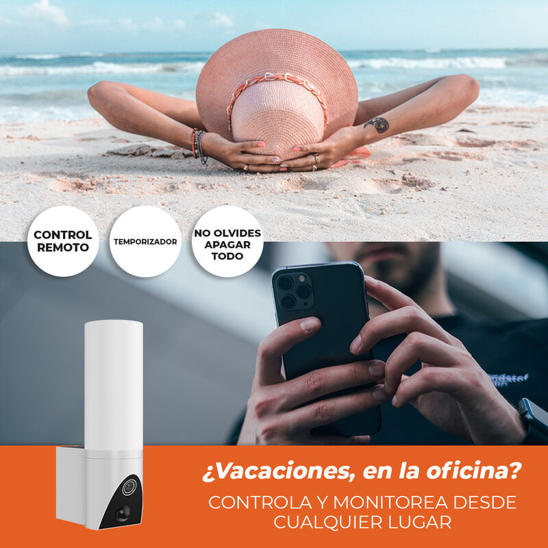 C&aacute;mara de Monitoreo con L&aacute;mpara Inteligente Wi-... image number null