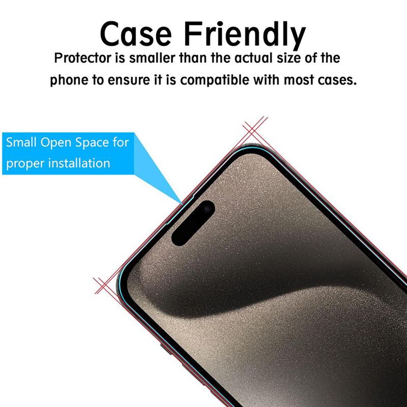 Mica Vidrio MYBAT para iPhone 16 PRO MAX 25 pie... image number null