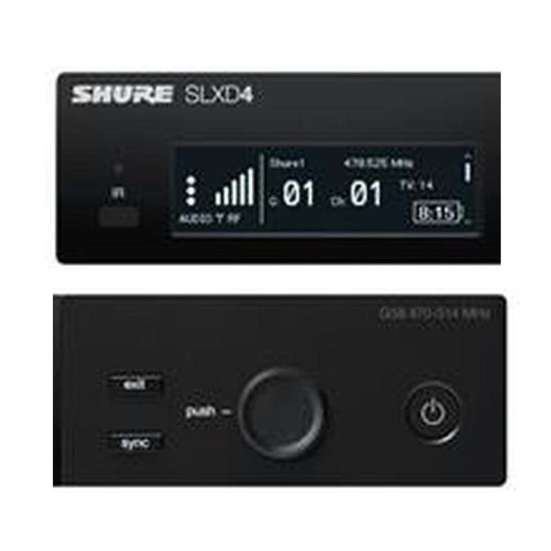 Shure SLXD14 G58 Sistema de Microfon&iacute;a Inal&aacute;mbr... image number null