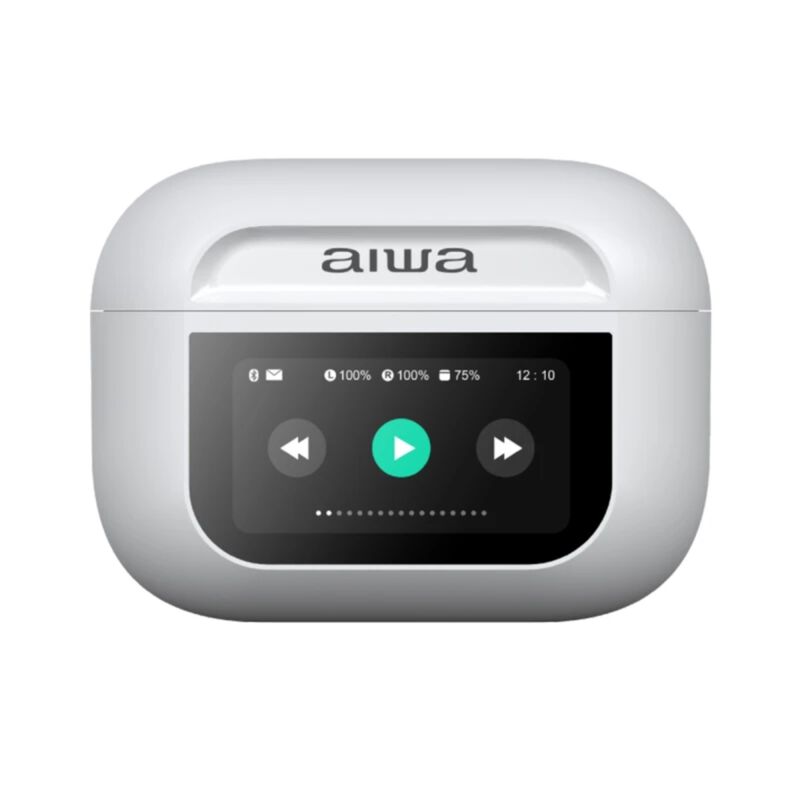 Audífonos TWS Aiwa AWTWSGPROW Pantalla Táctil B... image number null