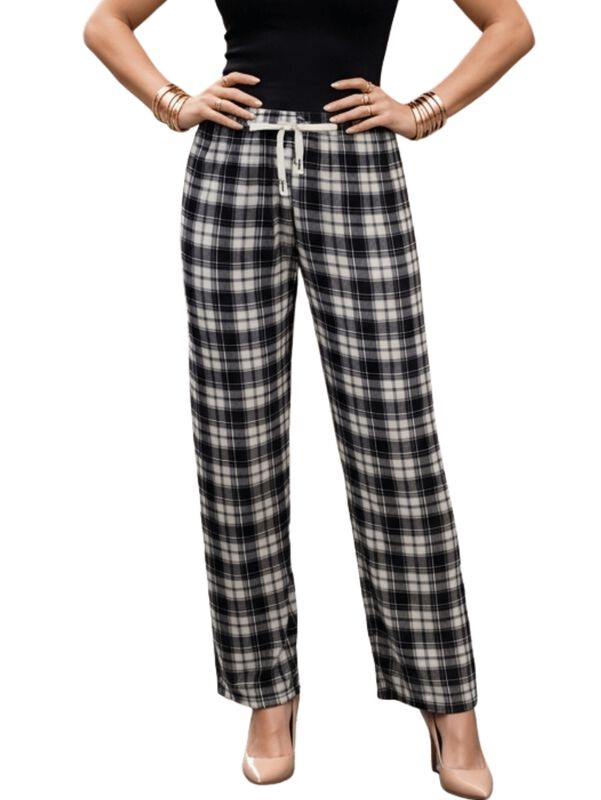 Pantalon De Mujer De Corte Ancho Malabis Panta-... image number null
