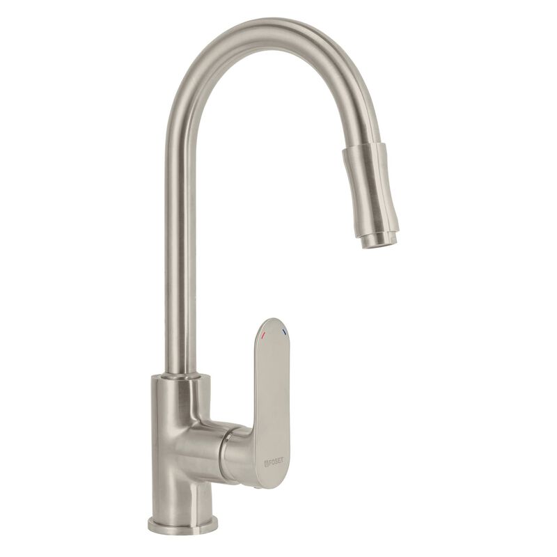 Mezcladora Satín Nariz Retráctil para Fregadero... image number null