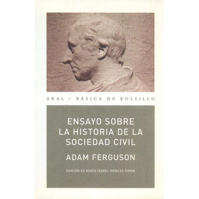 ENSAYO SOBRE LA HISTORIA DE LA SOCIEDAD CIVIL image number null