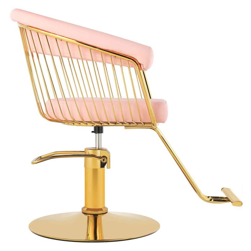 Silla Gold Circular Est&eacute;tica Spa Ajustable Giro... image number null