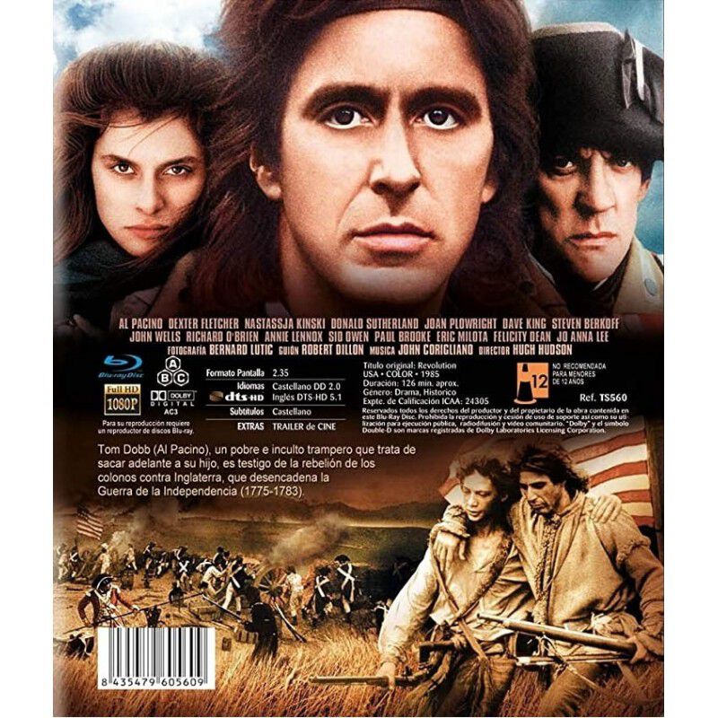 Revoluci&oacute;n [blu-ray] (1985) image number null