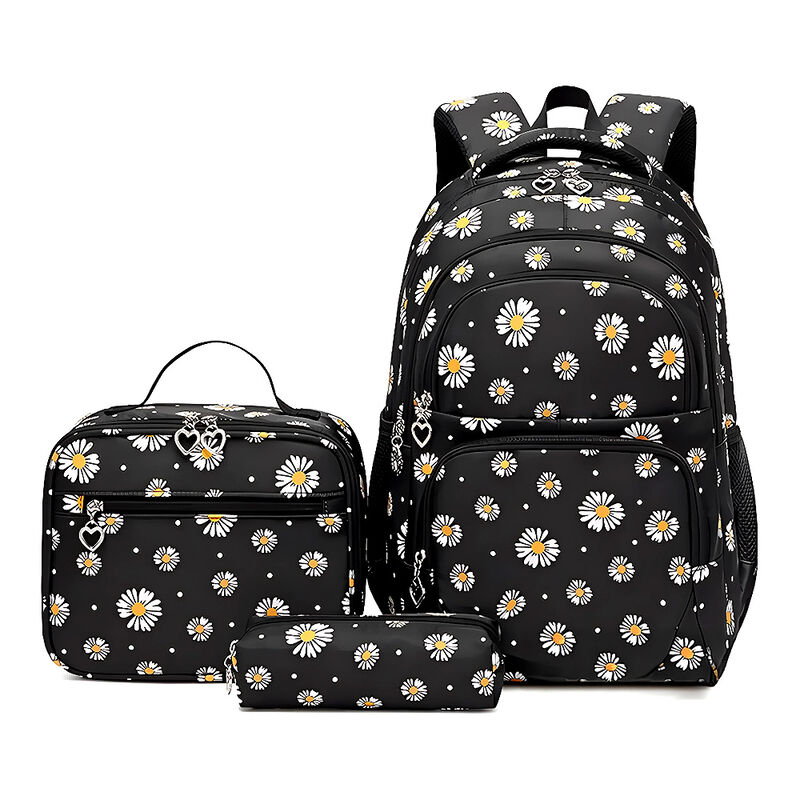 Mochila Escolar con Lonchera y Lapicera Imperme... image number null