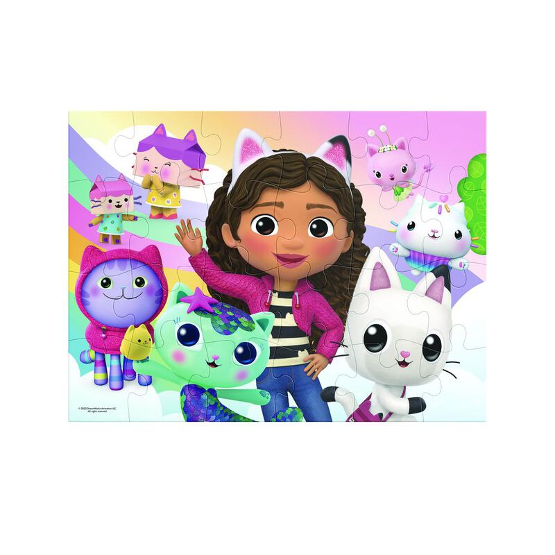 Rompecabezas Gabby&acute;S Dollhouse 24 Piezas image number null